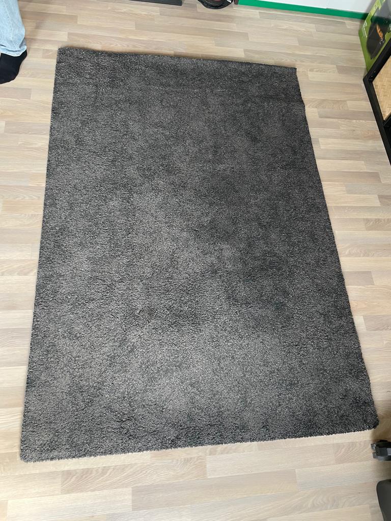 Tapijt, Ophalen, Gebruikt, 100 tot 150 cm, Zwart