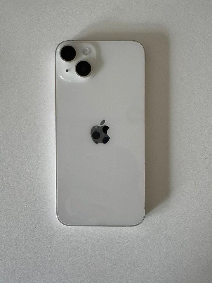 iPhone 14 Plus 128GB Starlight - 100% batterijcapaciteit, Telecommunicatie, Mobiele telefoons | Apple iPhone, Zo goed als nieuw