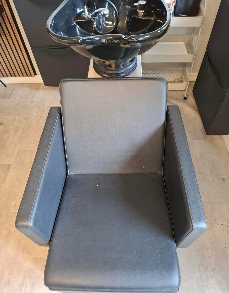 Fauteuil de coiffeur/unité de lavage à vendre, Enlèvement