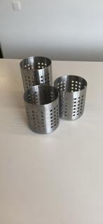 Ikea inox bestekhouder, Ophalen, Zo goed als nieuw