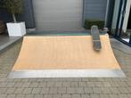 Skate ramp, quarter pipe 2m44, Ophalen, Zo goed als nieuw, Overige typen
