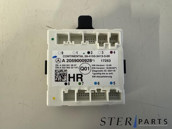 Centrale Deurvergrendelings Module van een Mercedes C-Klasse, Gebruikt, -, Ophalen of Verzenden, -