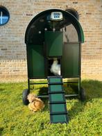 Calimero Kippenhok aluminium, mobiel groen HOOG, Dieren en Toebehoren, Ophalen