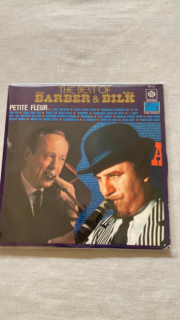 M. Acker Bilk et Barber Double LP, Enlèvement ou Envoi, Comme neuf, 12 pouces