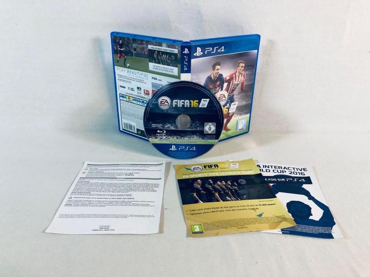 FIFA 16 PS4 FR volledig in zeer goede staat, Games en Spelcomputers, Games | Sony PlayStation 4, Gebruikt, Sport, 2 spelers, Vanaf 3 jaar