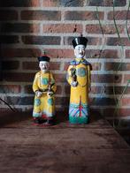 2 porseleinen beelden Chinese keizers, Antiek en Kunst, Antiek | Porselein, Ophalen
