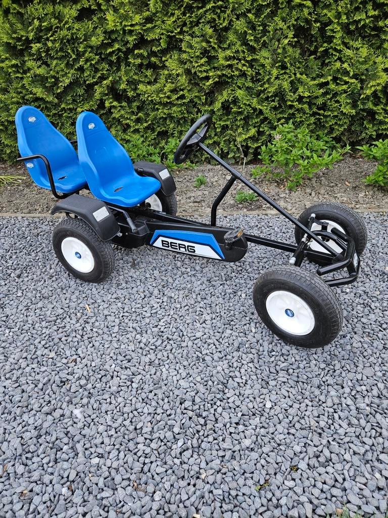 Mooie BERG GO-CART Met BFR SYSTEEM en Duo zit, Kinderen en Baby's, Speelgoed | Buiten | Skelters, Ophalen, Zo goed als nieuw, Berg