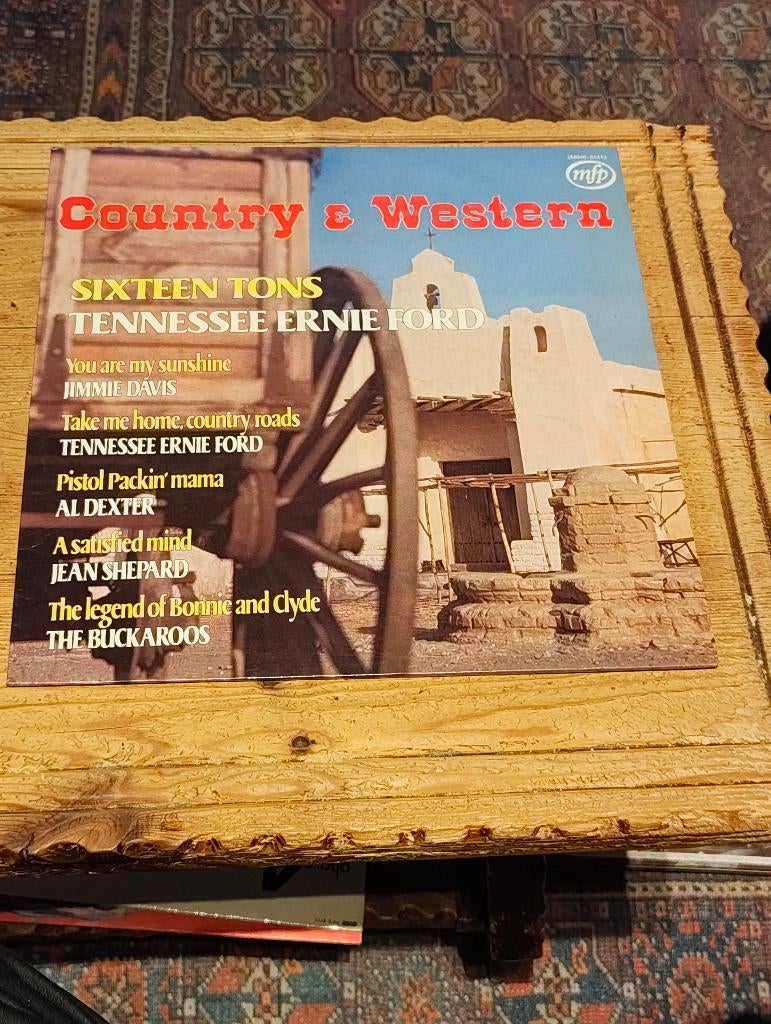 Lp Country & Western, CD & DVD, Vinyles | Country & Western, Enlèvement ou Envoi, Utilisé, Autres formats