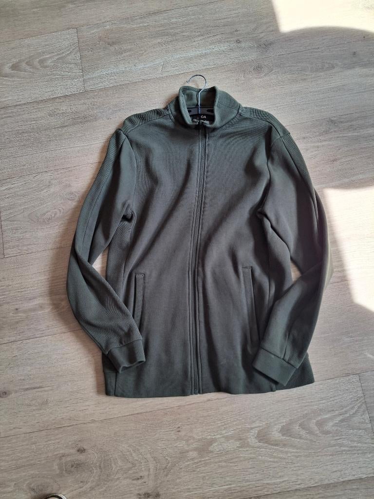 vest maat S van C&A in nieuwstaat, Vêtements | Hommes, Pulls & Vestes, Enlèvement ou Envoi, Vert, Taille 46 (S) ou plus petite