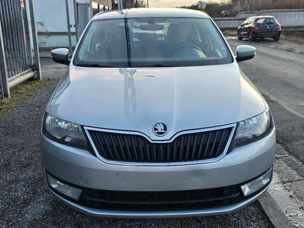 SKODA RAPID 1.4 TDI 2017 AIRCO/GPS/129.000 KM/EURO 6b, Auto's, Euro 6, Bedrijf, 66 kW, Te koop