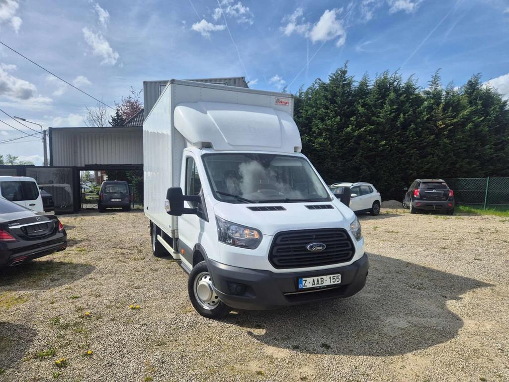 Ford Transit 2.0 TDCi / Meubelbak / Dubbel as / BTW / EURO 6, Auto's, Bestelwagens en Lichte vracht, Bedrijf, Te koop, ABS, Airbags