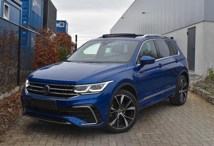 Volkswagen Tiguan 2.0TDI DSG R-Line Int/Ext 2022 TVA Déd., Autos, Volkswagen, Entreprise, Achat, Tiguan, Caméra 360°, Diesel, Euro 6