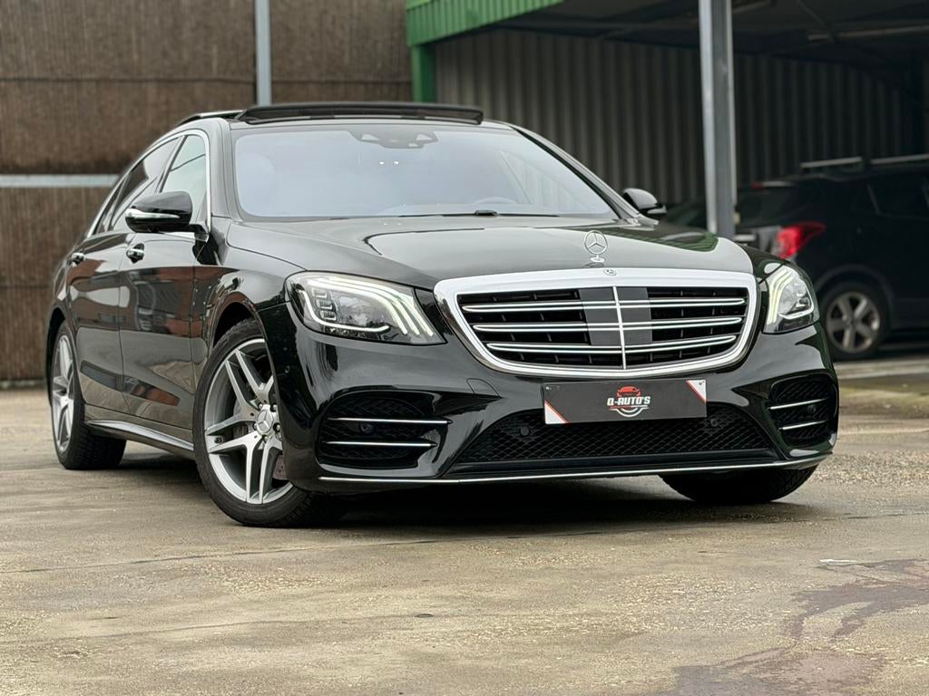 MB 350 D Long AMG Line-2021-Full-Pano-360 cam, Auto's, Mercedes-Benz, Euro 6, Bedrijf, Diesel, Te koop