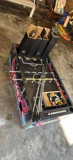 Voetbaltafel / sjotterkast compleet, Enlèvement, Comme neuf