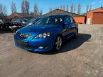MAZDA3 BENZINESPORT DESING 2006 MET XENON PERFECTE STAAT, Auto's, Mazda, Stof, Zwart, Blauw, Bedrijf