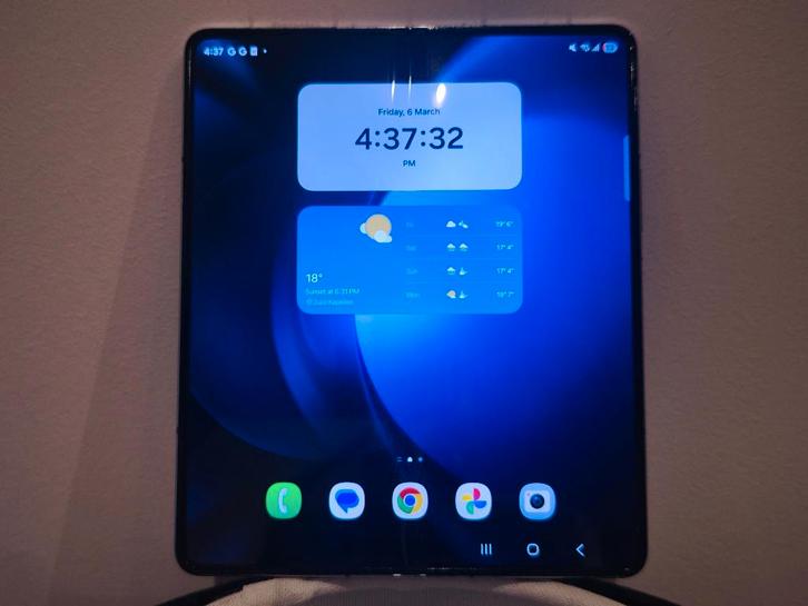 Samsung Galaxy Z Fold 5, Telecommunicatie, Mobiele telefoons | Samsung, Zo goed als nieuw, Galaxy Z Fold, 256 GB, Zonder abonnement