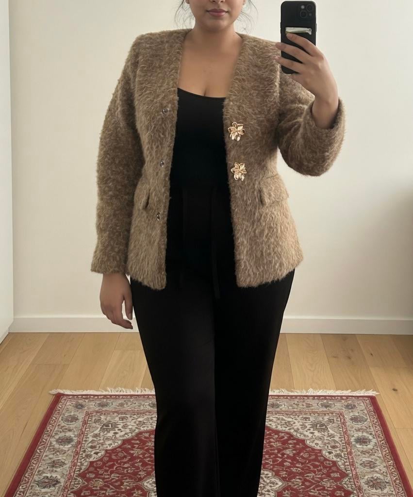 Veste YAS YASSEPIA LS JACKET – NEUVE avec étiquette, Bruin, Nieuw, Ophalen of Verzenden, Jasje