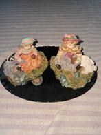 2 beeltjes op een spiegel, Ophalen