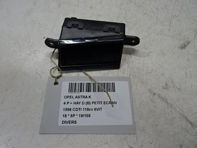 DIVERS DIVERS Opel Astra K (01-2015/12-2022) (23370882), Autos : Pièces & Accessoires, Autres pièces automobiles, Opel, Utilisé