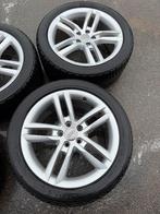 Jantes et pneus hiver Audi A4 A6, Autos : Pièces & Accessoires, Véhicule de tourisme, Enlèvement, Utilisé, Pneus hiver