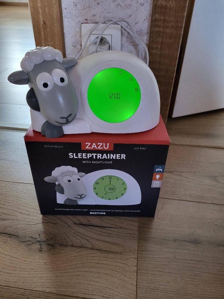 Zazu Sam Slaapwekker + nachtlamp + nachttrainer, Ophalen, Gebruikt, Analoog