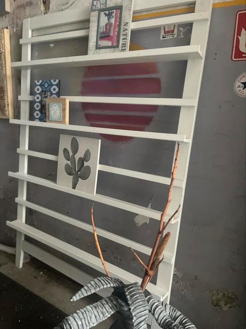 Magazine rek wit 120 x170 cm -Woood, Huis en Inrichting, Kasten | Overige, Gebruikt, Ophalen