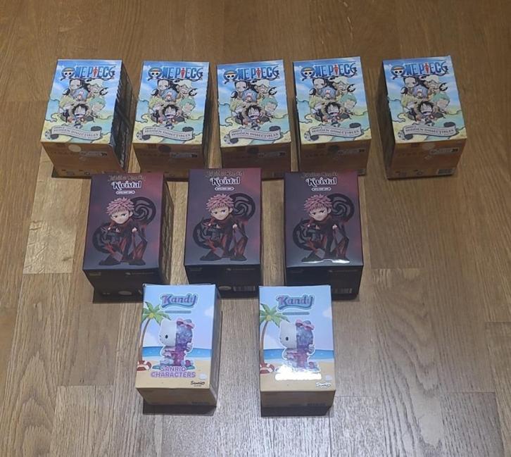 Mighty Jaxx - One Piece - Hello Kitty - Jujutsu Kaisen, Verzamelen, Speelgoed, Nieuw, Ophalen of Verzenden