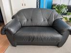 2 zit leder zetel, Huis en Inrichting, Zetels | Zetels, Ophalen, Gebruikt, Tweepersoons, Leer