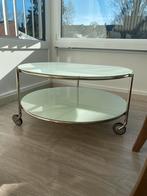 Table basse ronde IKEA, Maison & Meubles, Tables | Tables de salon, Enlèvement ou Envoi, Comme neuf, Rond, Verre