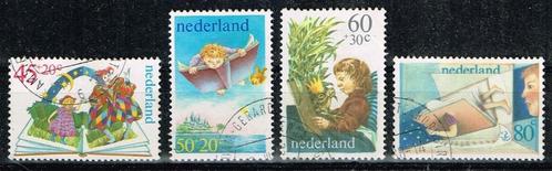 Postzegels uit Nederland - K 3411 - boeken lezen, Postzegels en Munten, Postzegels | Nederland, Gestempeld, Na 1940, Ophalen of Verzenden