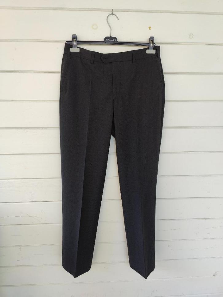 Donkergrijze geklede broek – maat 44 – Street One, Kleding | Heren, Broeken en Pantalons, Zo goed als nieuw, Maat 52/54 (L), Grijs