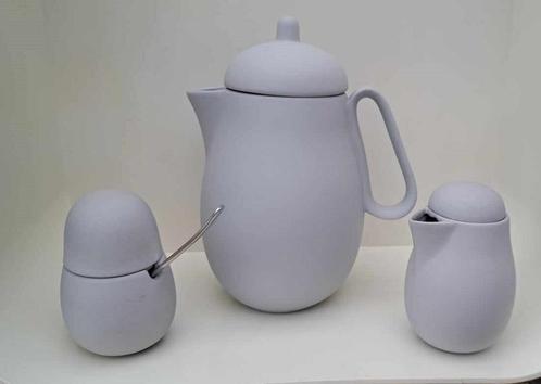 Theeservies, Huis en Inrichting, Keuken | Servies, Nieuw, Overige typen, Effen, Porselein, Ophalen of Verzenden
