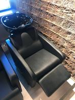Wasunit kibo kappers wasbak was unit bak backwash salon, Huis en Inrichting, Ophalen of Verzenden, Nieuw, Zwart, Overige typen