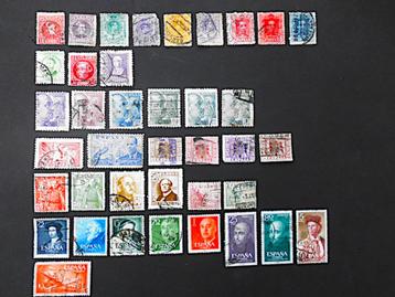 Spanje : Lot van 39 postzegels (periode 1901-1962) beschikbaar voor biedingen