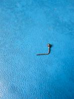 Neus oorbel met een soort bol zonder steentje (NIEUW), Ophalen of Verzenden, Nieuw, Staal, Neuspiercing