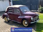 Renault 4CV Cabriolet 1951| Route 66 Auctions, 4 deurs, Cabriolet, Renault, Bedrijf