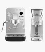 SMEG Espresso + Bonenmaler — Nieuw & sealed  EMC02BLMEU, Elektronische apparatuur, Ophalen, Nieuw