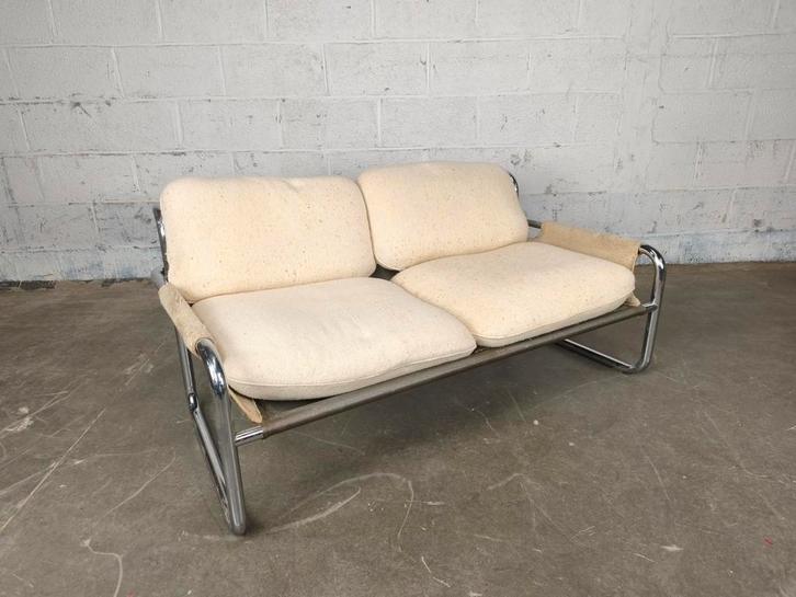 Vintage zetel, Huis en Inrichting, Zetels | Zetels en Chaises Longues, Zo goed als nieuw, Ophalen