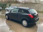 Opel Corsa 1.2 benzine 2013 met 108000km*airco*Garantie*, Stof, 4 cilinders, Zwart, Bedrijf