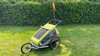 Fietskar Croozer Kid for 2 + joggingwiel, Fietsen en Brommers, Ophalen, Opvouwbaar, Croozer, Zo goed als nieuw