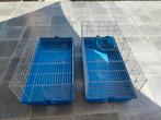 2 Konijn-cavia-knaagdierkooi 117x58x46, Kooi, Ophalen, Cavia, Minder dan 60 cm