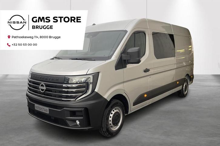Nissan Interstar L3H2 3.5T 2,0 dCi 150 N-Connecta double cab, Autos, Camionnettes & Utilitaires, Entreprise, Achat, Air conditionné