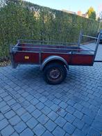 Ongeremde gegalvaniseerde Enkelas Aanhangwagen 2x1 m, Ophalen, Gebruikt
