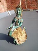 Antieke bronzen Thaise Boeddha-prinses, Antiek en Kunst, Verzenden, Brons