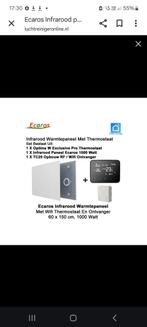ECAROS verwarming infraroodpaneel 150cm x 60cm, Doe-het-zelf en Bouw, Verwarming en Radiatoren, Ophalen, Zo goed als nieuw, Thermostaat