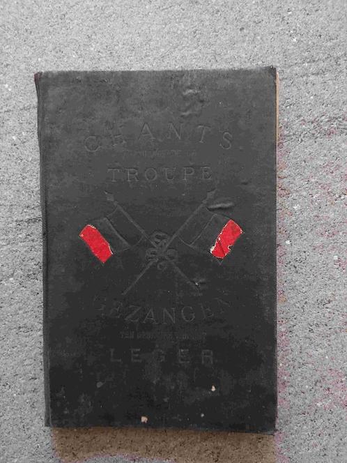 Belgisch Leger Armée Belge Chanson Lied Oorlog Guerre, Verzamelen, Militaria | Algemeen, Landmacht, Boek of Tijdschrift, Verzenden
