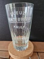 gueuze kriek glas brouwerij van der Perre, Ophalen of Verzenden, Zo goed als nieuw, Glas of Glazen, Overige merken