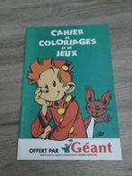 Cahier de coloriages et de jeux - Spirou et Fantasio, Nieuw, Boek of Spel, Guust of Robbedoes, Ophalen of Verzenden