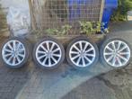 4 jantes Audi A6 A7 + 4 pneus Pirelli P Zero & capteurs TPMS, Nieuw, Band(en), Personenwagen, 19 inch