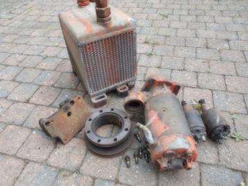 polie+steun van compressor Deutz F4l912+oliekoeler+starter, Enlèvement